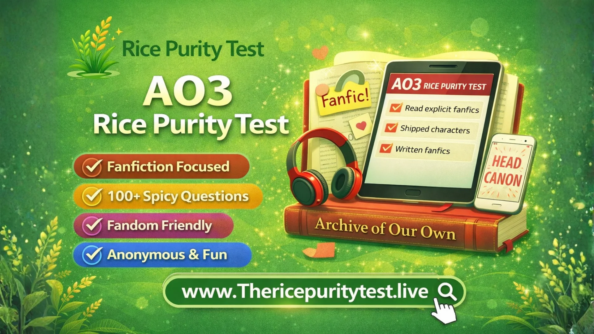 AO3 Rice Purity Test