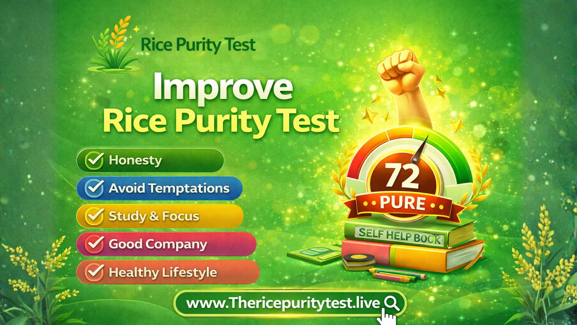 Improve Rice Purity Test Score