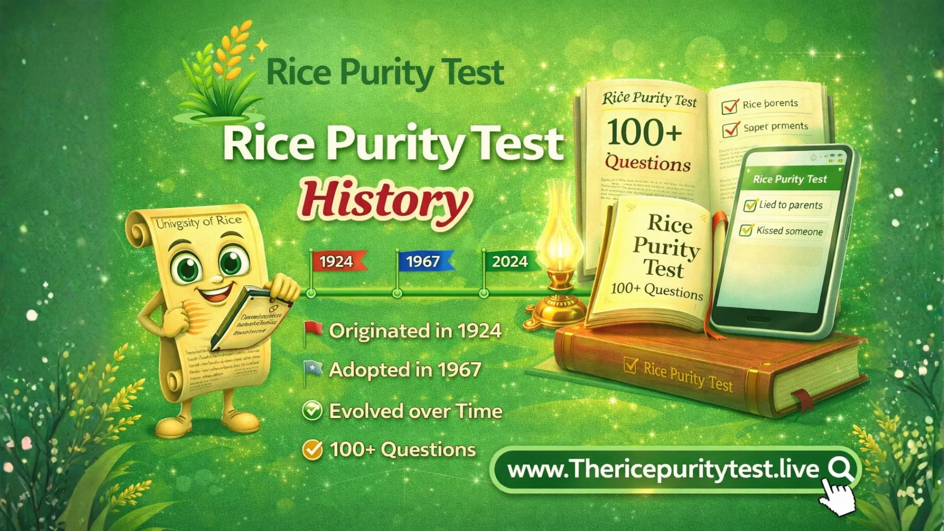 Rice Purity Test History